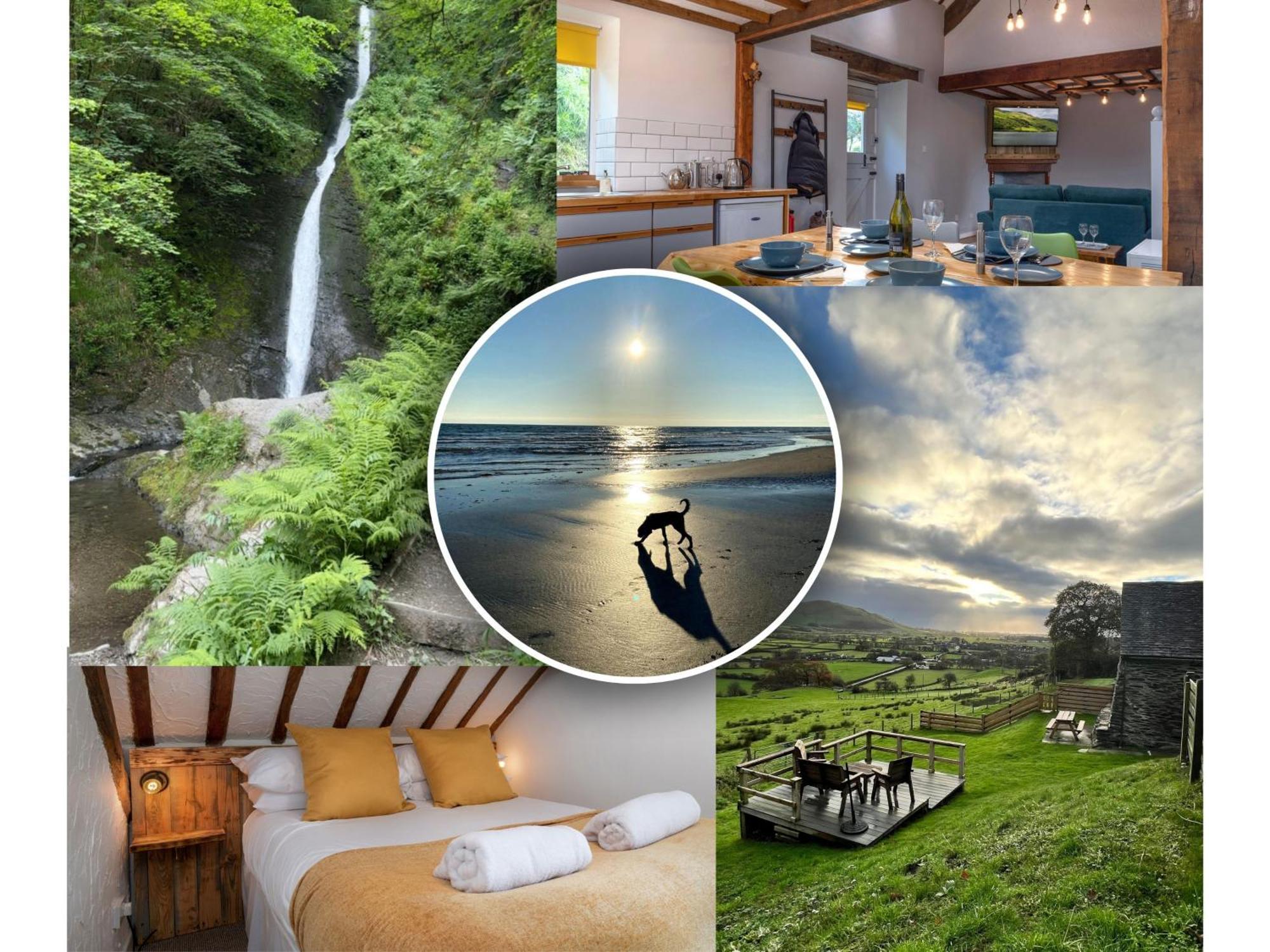 Villa The Barn At Geufron Farm - Dog Friendly - Nr Tywyn Bryn-crug Esterno foto